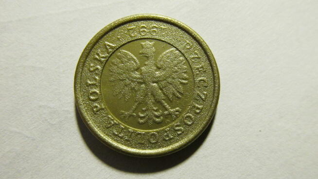 Moneta 50gr 1992 (odwrócony orzeł)