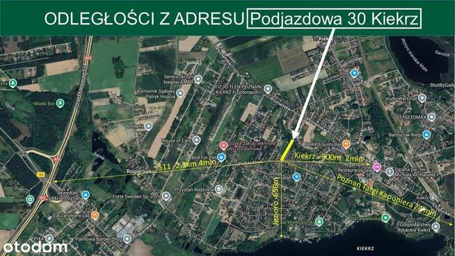 Działka budowlana, MPZP, możliwy podział na 5 działek, media.