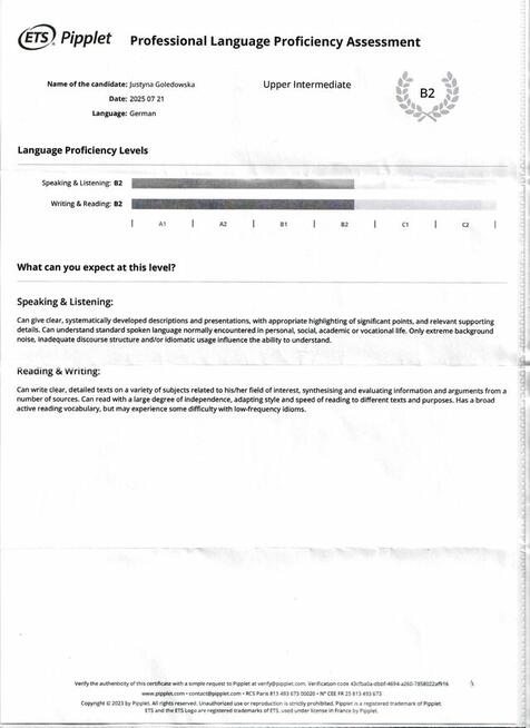 Szukam pracy z niemieckim