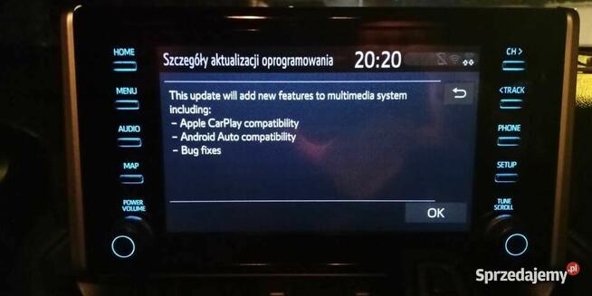 Toyota Android Auto CarPlay Corolla Rav4 MM17 & MM19 Łódź
