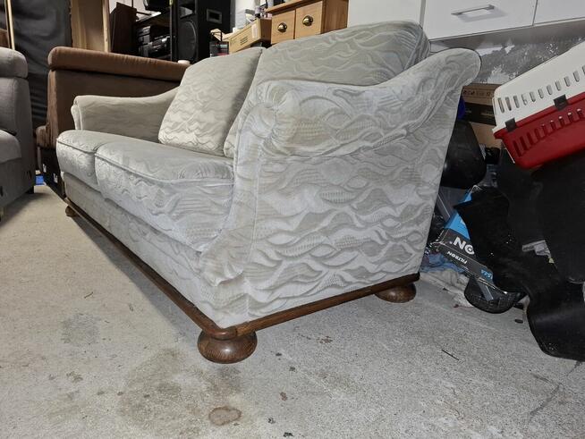 Wypoczynek 2 Osobowy na Drewnianych Nogach