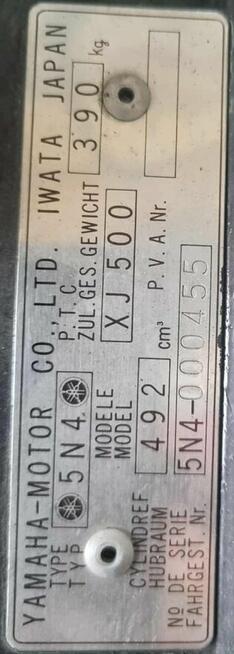 Yamaha xj 500 100% sprawny