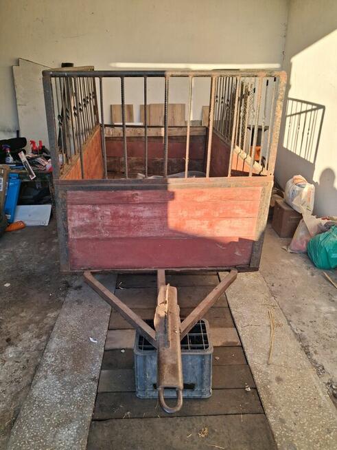 Przyczepa dwukołowa jednoosiowa