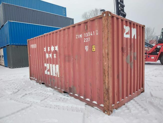 Kontener magazynowy morski 20 DV - 6 metrów / POLKONT