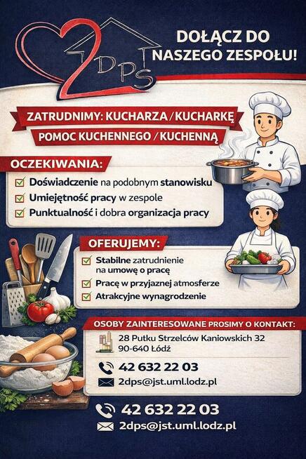 kucharz/ka, pom. kuchni