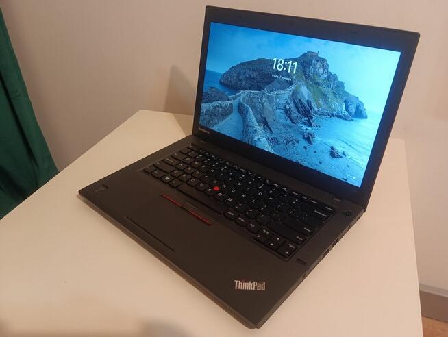 Lenovo T450 i5 vPro/8GB RAM/180GB SSD/14/dwie bat./1,74 kg/