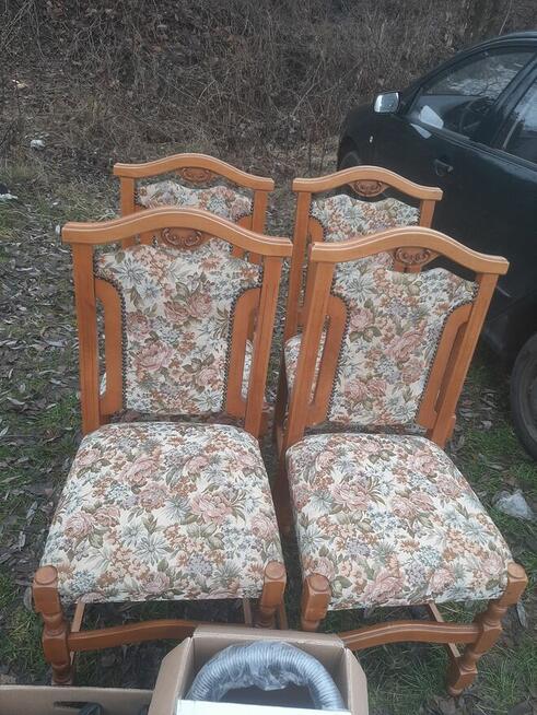4 krzesła do renowacji
