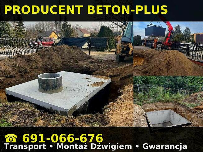 Szamba betonowe od 2m3 do 14m3