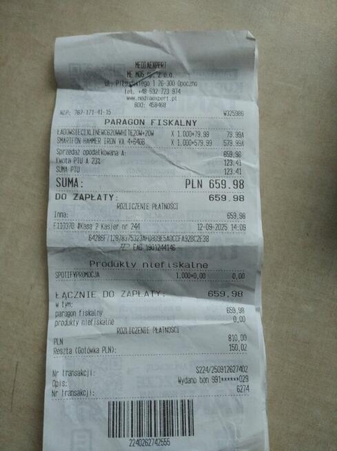 Sprzedam HAMMER IRON VA