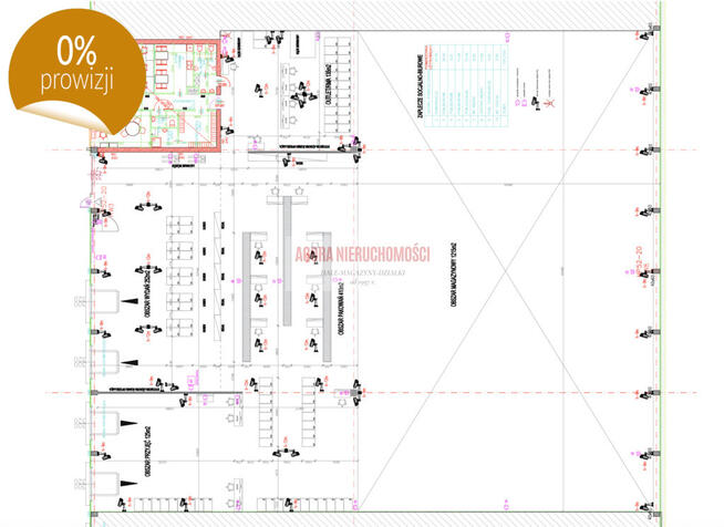 MAGAZYN 2300 m2 Nowa Huta wysoki skład TIR