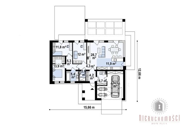 Dom w budowie, stan surowy zamknięty, bez PCC