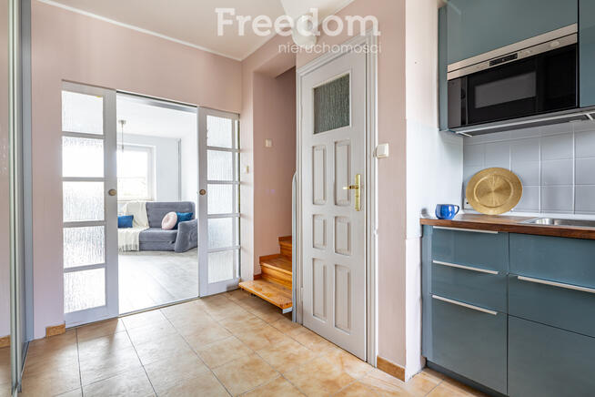 Klimatyczne mieszkanie w zabudowie szeregowej