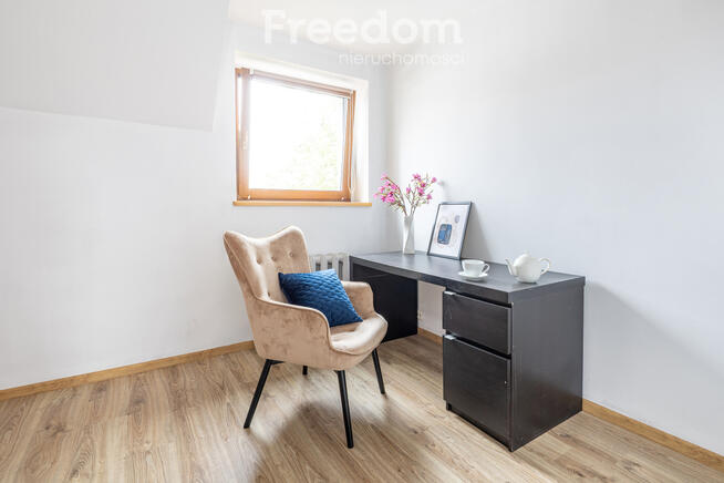 Klimatyczne mieszkanie w zabudowie szeregowej