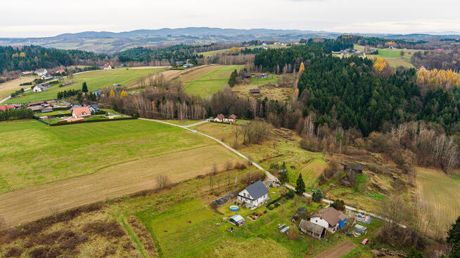 Działka Ciężkowice 23 ar + rola 11 ar Niska cena !