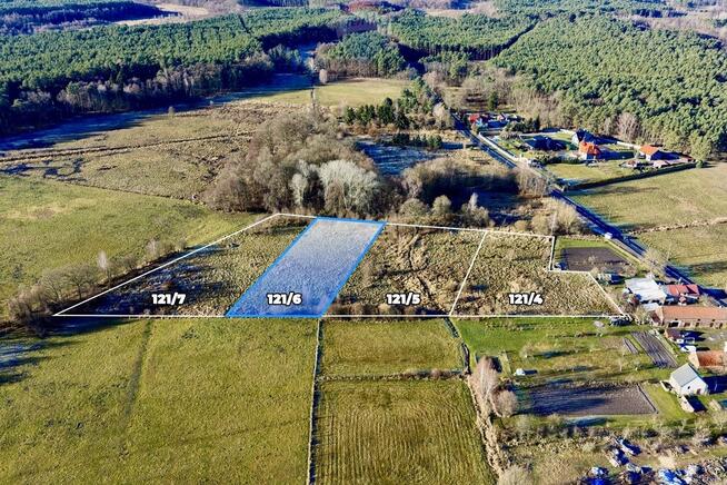 Na sprzedaż działka rolna 4.500 m² (nr 121/6)