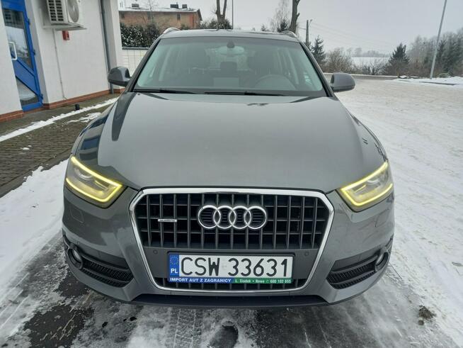 Audi Q3 2.0Tdi 177KM Quattro S-Tronic Skóry Navi Ledy Bi-Xenony Bardzo zadbana