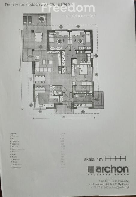 Działka budowlana 1646 m2 Zawady k. Bełchatowa