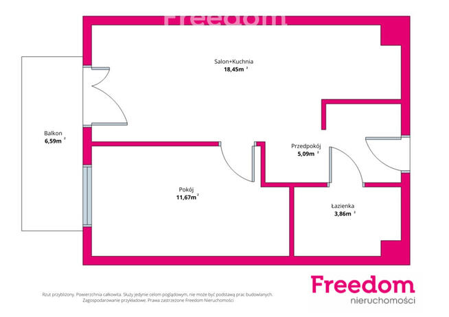 Do wynajęcia komfortowe 2 pokoje w Gdańsku!