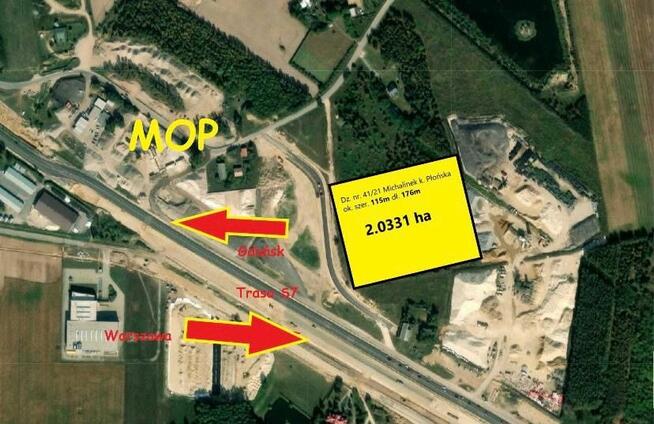 Działka rolna Michalinek gm. Płońsk,