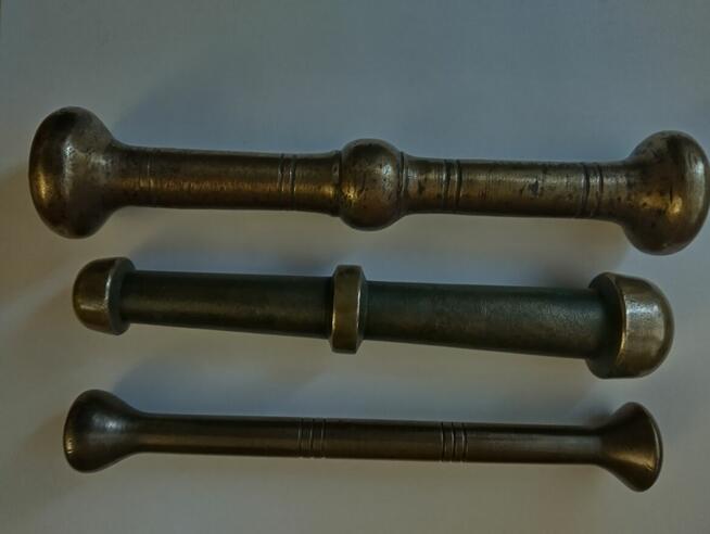 Tłuczki do możdzierza 3 sztuki