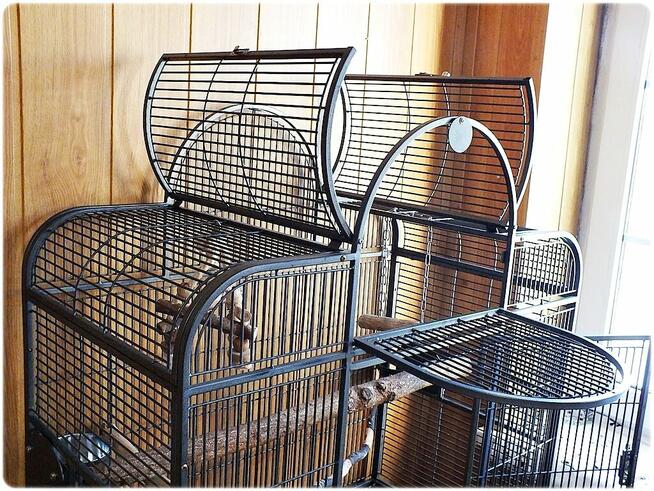 Duża Solidna Klatka dla papug Montana San Remo III Jak Nowa!