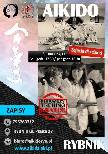 Aikido dla młodzieży i dorosłych!!!
