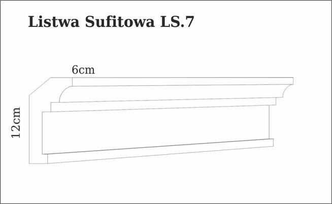 LS.7. Gzymsy sufitowe XPS. Lekkie, tanie, pod wymiar..