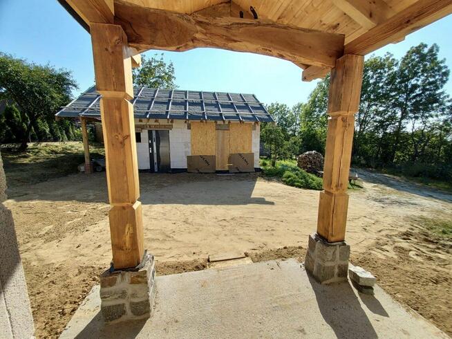 NOWY DOM WOLNOSTOJĄCY- ŁĘCZE, salon+4 pokoje, 2 łazienki,