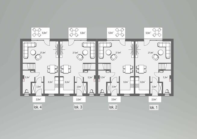 Dom w zabudowie szeregowej! Ogródek + 2 miejsca postojowe!