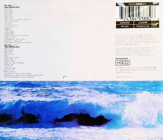 Sprzedam Album CD Mike Oldfield Tubular Bells CD Nowy Folia