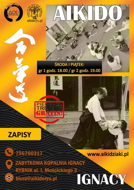 Aikido dla młodzieży i dorosłych!!!