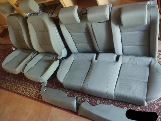 Fotele Audi A4 B7 cały komplet przód+tył ,szare zadbane