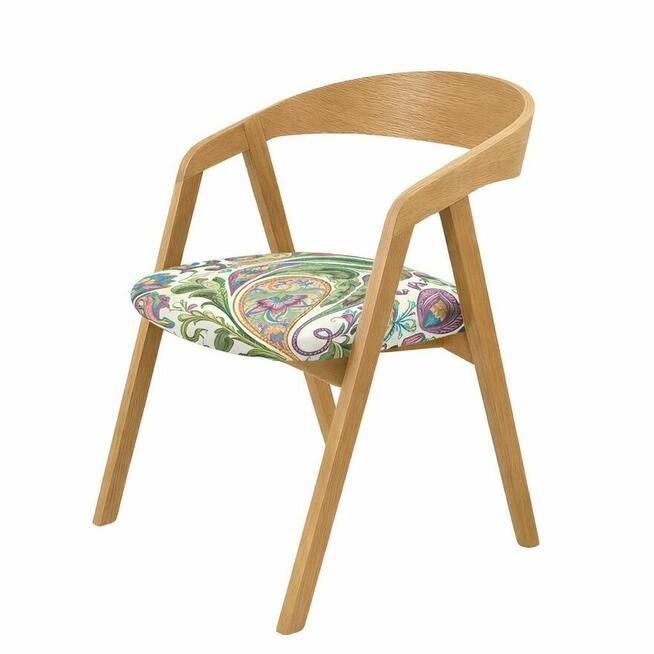 Krzesło Drewniane Tapicerowane KDD-58