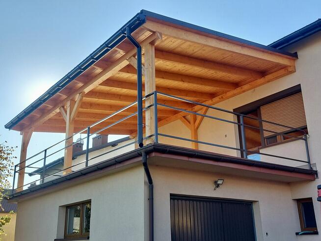 Zadaszenia tarasów ,Wiaty Sauny itp