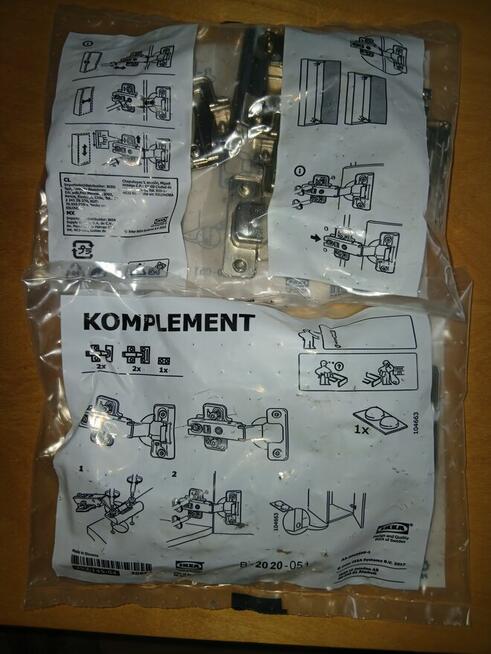 Zawiasy Ikea oryginał