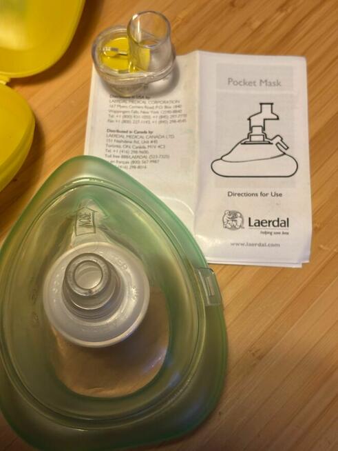 Pocket Mask Laerdal – maska do resuscytacji – CPR – nowa