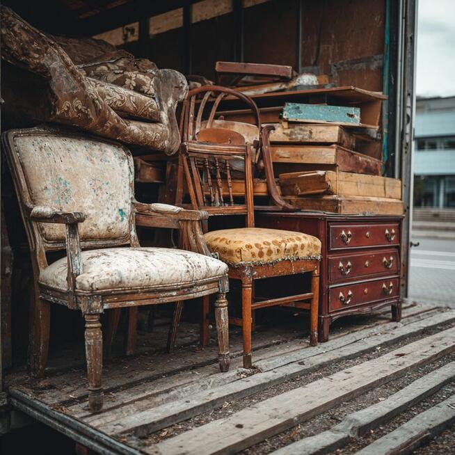 Opróżnianie mieszkań Gdynia wywóz starych mebli Gdynia