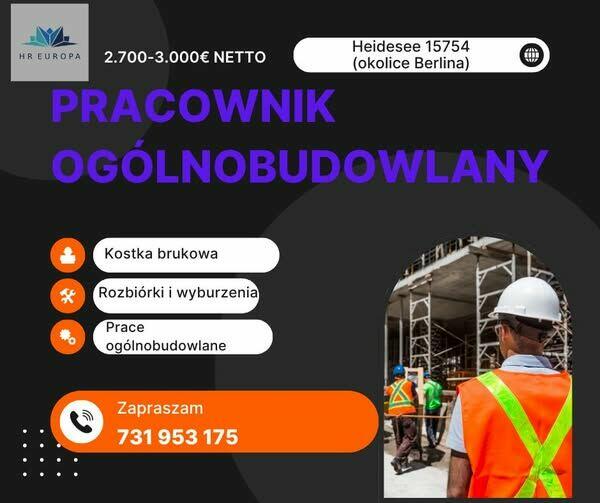 Ogólnobudowlanie- kostka brukowa pod Berlinem