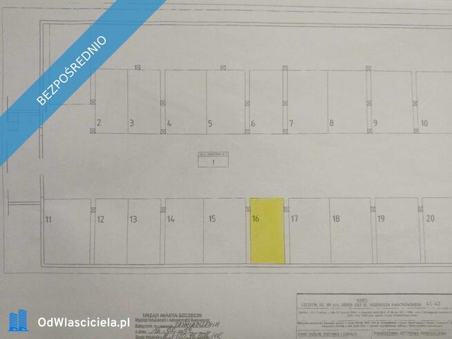 Miejsce postojowe w garażowcu- Nowa Cukrownia.