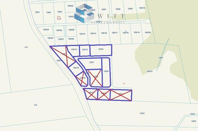 Działka budowlana Elgnówko gm. Olsztynek