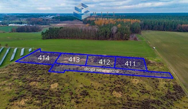 Działka budowlana Lubajny gm. Ostróda