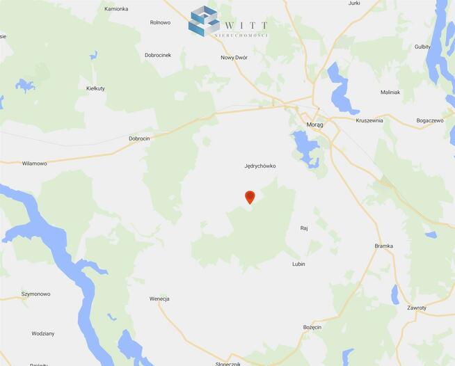 Działka budowlana Jędrychówko gm. Morąg