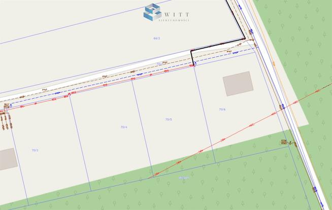 Działka budowlana Śródka gm. Gietrzwałd