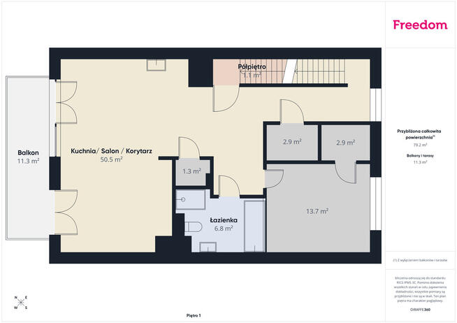 Apartament 5-pok. GARAŻ, dla rodziny Ołtaszyn 126m
