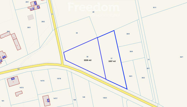 Działki z warunkami zabudowy Szerokopaś