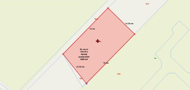 Działka budowlana Zwierzewo gm. Ostróda,