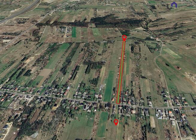 Działka rolno-budowlana Siemonia gm. Bobrowniki, Kościuszki