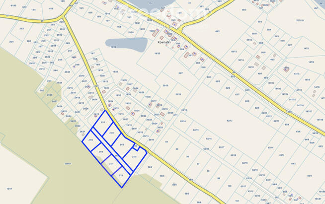 Działka rekreacyjna pod lasem - Kownatki