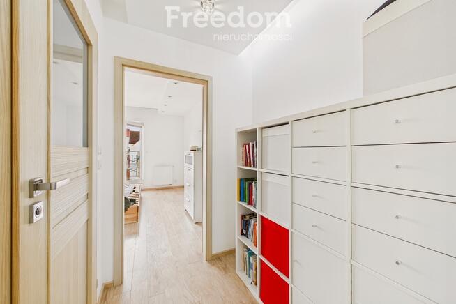 Apartament z widokiem na Bramę Targową.