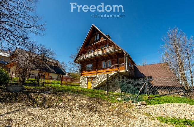 Dom z bali w Zakopanem – ul. Hrube Wyżne